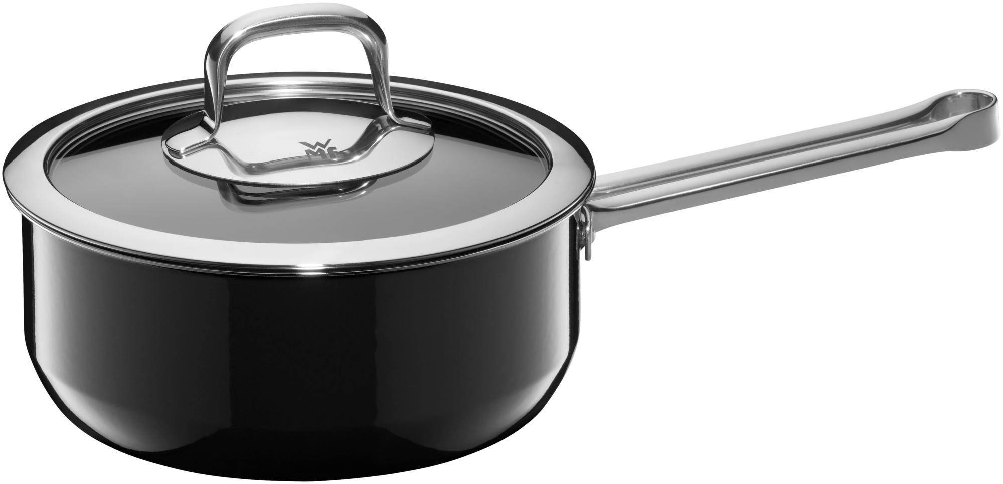 WMF Fusiontec Compact Saucepan Black 18cm with lid