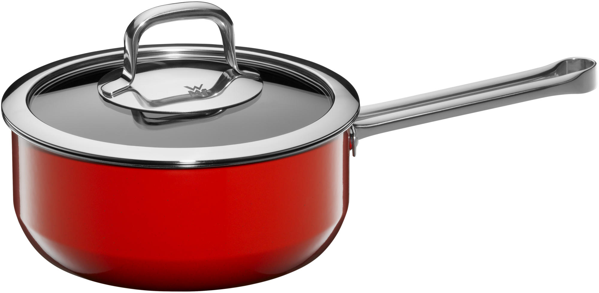 WMF Fusiontec Compact Saucepan 18cm Red with lid