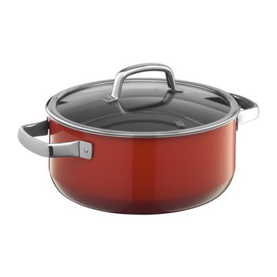 WMF Fusiontec Mineral Braising Pan 24cm w. lid Red