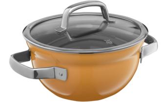 WMF Fusiontec Mineral Cooking Bowl 20cm w. lid Yellow