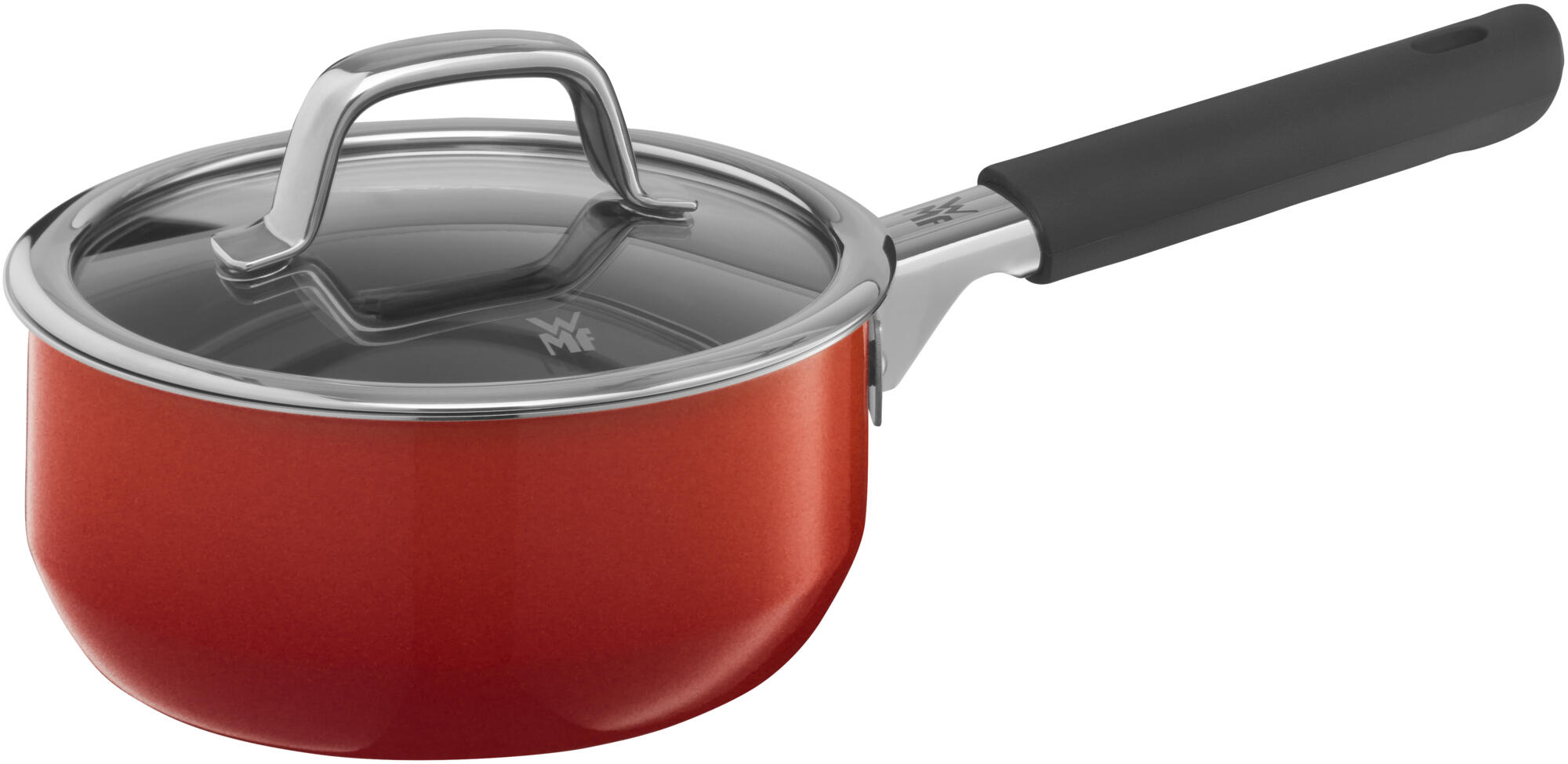 WMF Fusiontec Mineral Saucepan 16cm w. lid Red