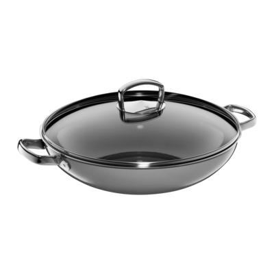 WMF Fusiontec Wok 36cm Platinum w. lid