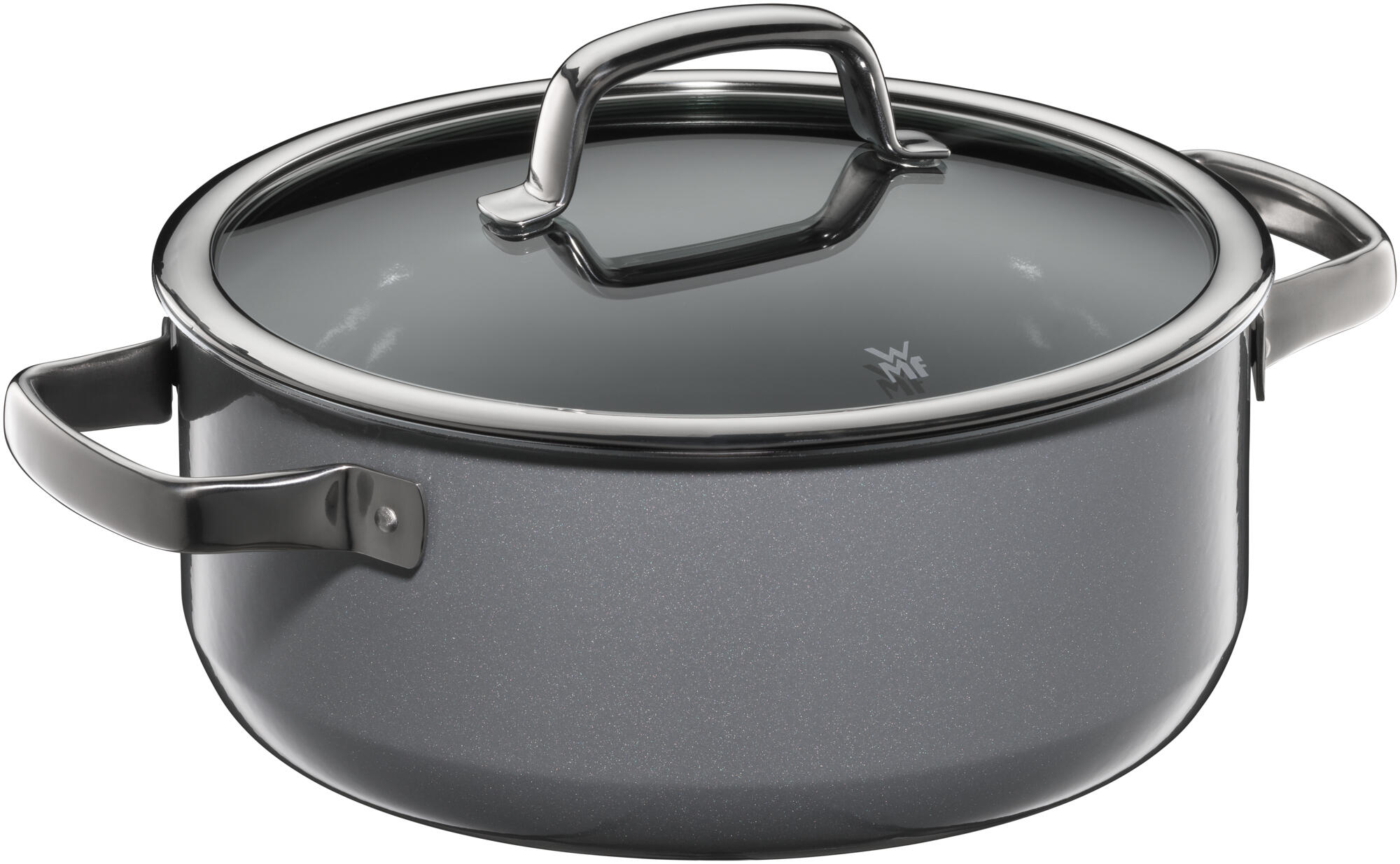 WMF Fusiontec Mineral Braising Pan 24cm with lid Platinum