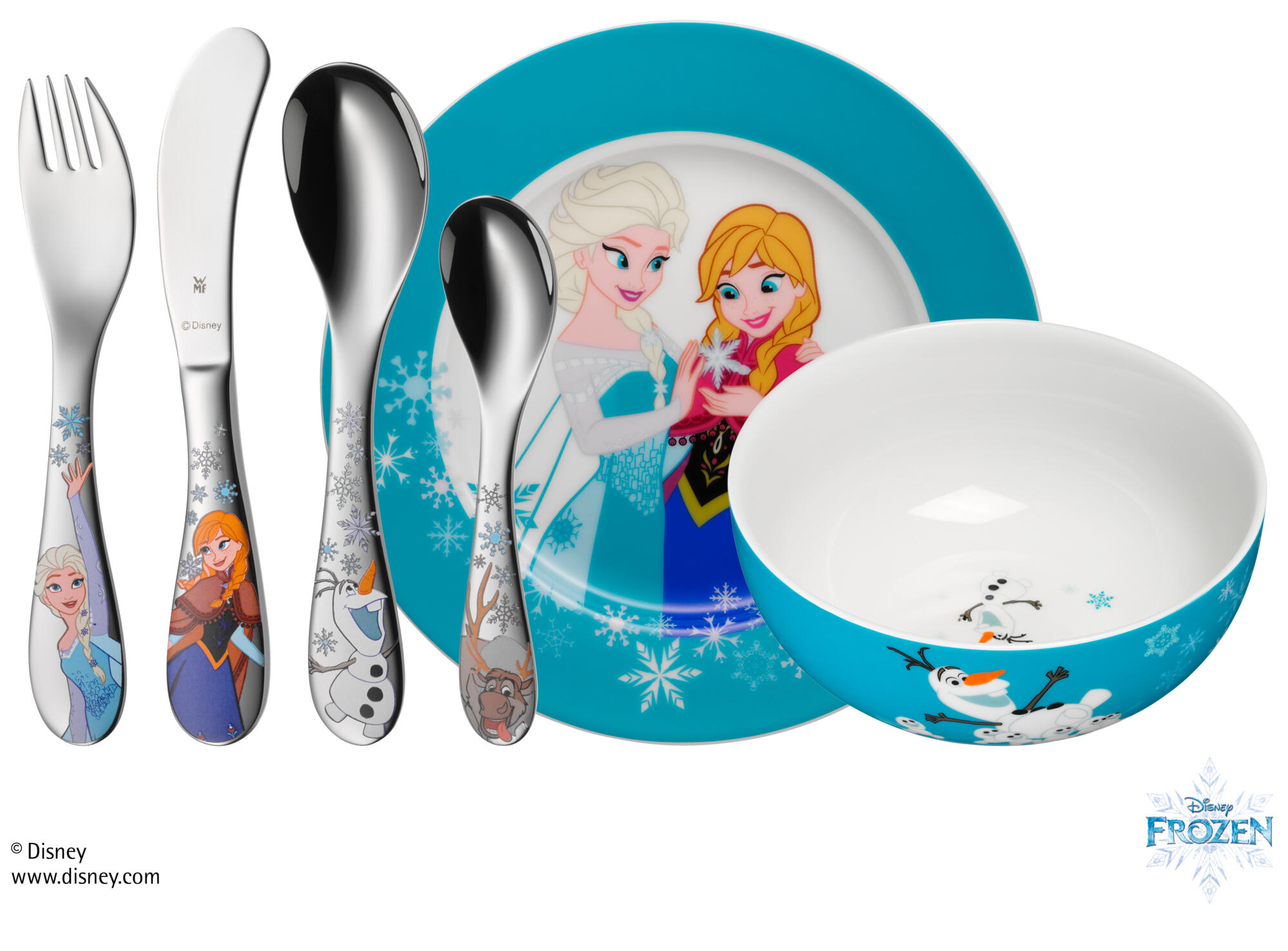 Kids cutlery set Disney Frozen, 6-piece