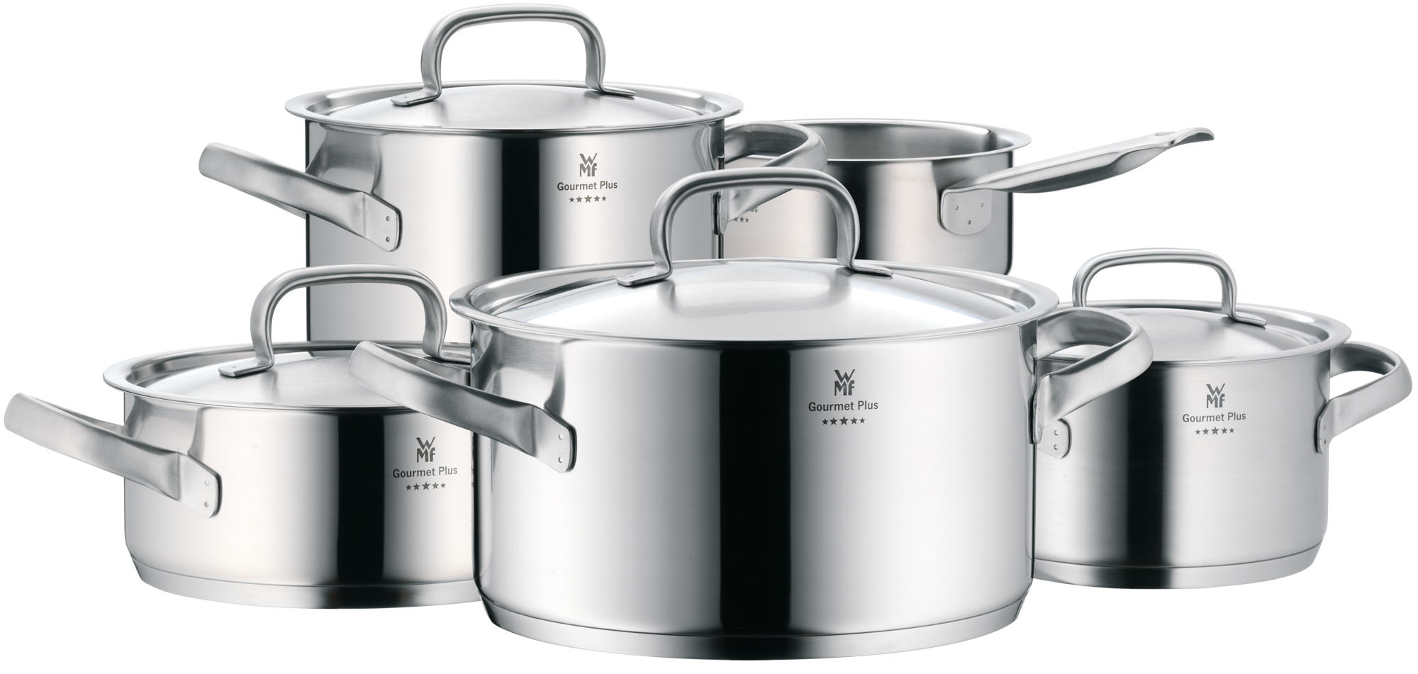 WMF Gourmet Plus Cookware Set 5-Piece