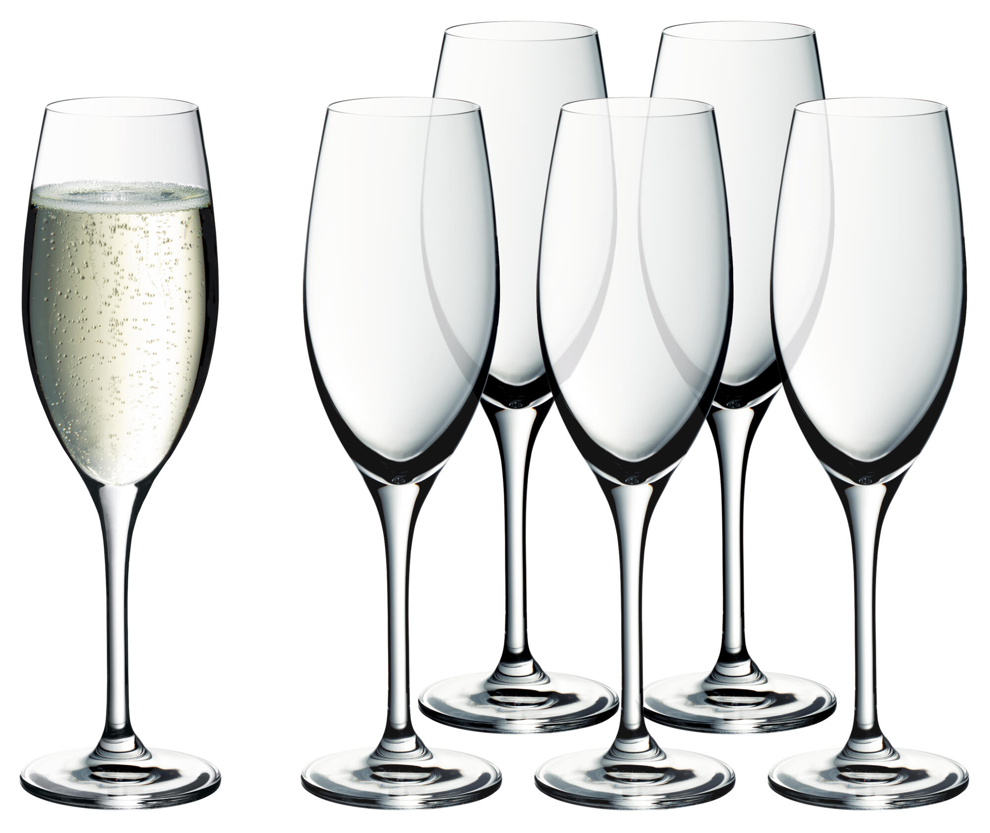 EasyPlus Champagne glasses 6pcs.