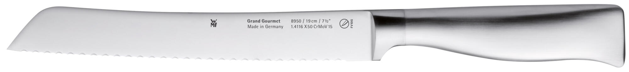 GRAND GOURMET Bread knife 19cm