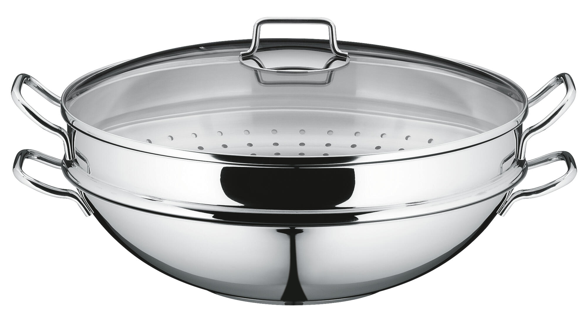 WMF Wok Party Taiwan, Silver, 3-Piece