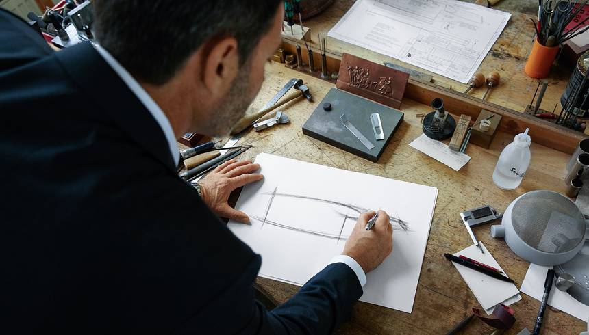 Do you design all the pieces sold by WMF yourself?