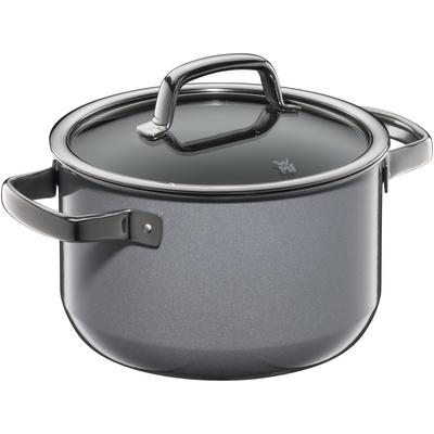 WMF Fusiontec Mineral Soup Pot 20cm with lid Platinum