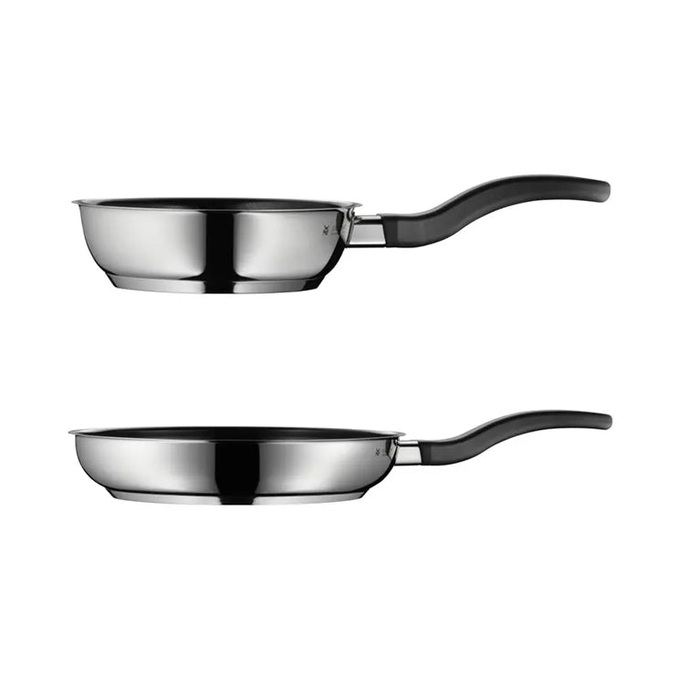 WMF Frying Pan Set 2pcs 20+28cm, Non-Stick Coating, TransTherm® Universal Base & Cromargan® Stainless Steel 0733726299