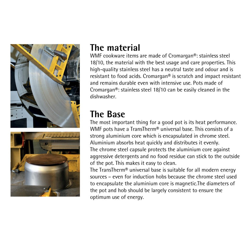 WMF Provence Saucepan With Cover 16cm 1.4L 1.1KG Cromargan®