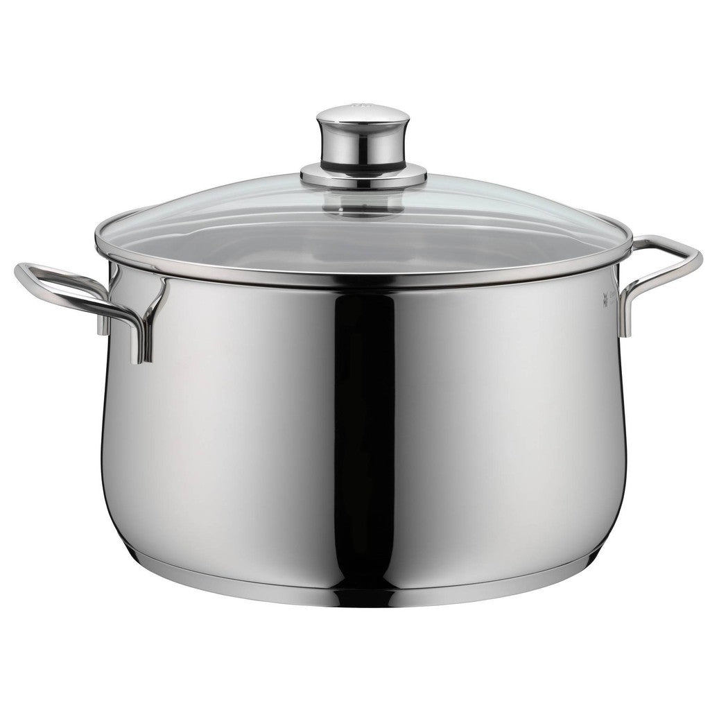 WMF Diadem Plus High casserole with lid 20cm 3.3L Stainless Steel
