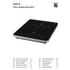 WMF KULT X Mono Induction Hob Black 2100W 1.05KG