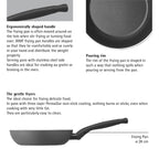WMF Permadur Inspire Frying Pan 28cm Black Aluminum 1.5Liters