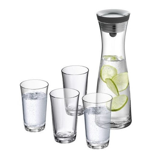 WMF Basic Decanter with 4 water glass