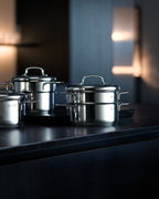 WMF Mini Pasta Pot With Lid And Insert 18cm 3L Stainless Steel