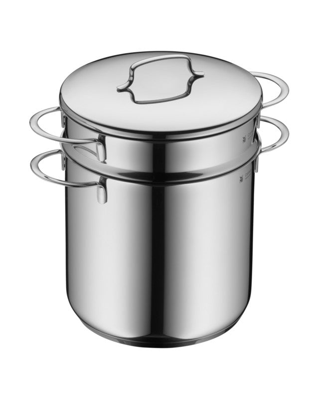 WMF Mini Pasta Pot With Lid And Insert 18cm 3L Stainless Steel