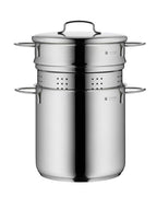 WMF Mini Pasta Pot With Lid And Insert 18cm 3L Stainless Steel