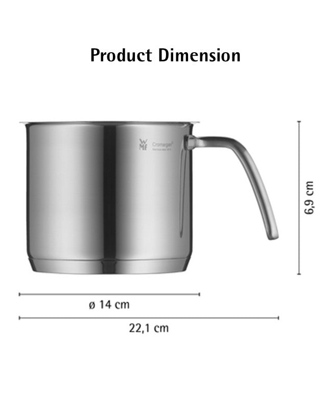 WMF Provence Plus Milkpot 14cm Cromargan® 18/10 1.9L 0.62KG