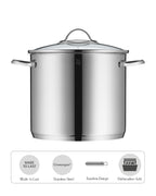 WMF Provence Stockpot 24cm Stainless Steel 8.8L 3KG