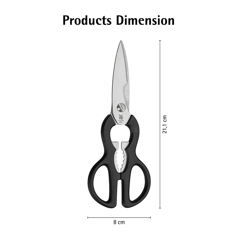 WMF Kitchen Scissors with stainless steel blades (33cm x 51cm x 25cm)