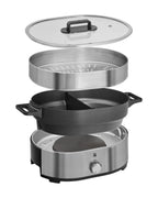 WMF Lono Hot Pot & Steam Silver 1750W 3.6L 8.02KG