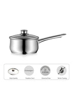 WMF Diadem Plus Saucepan With Lid 16cm 1.5L 1.02KG Cromargan 18/10