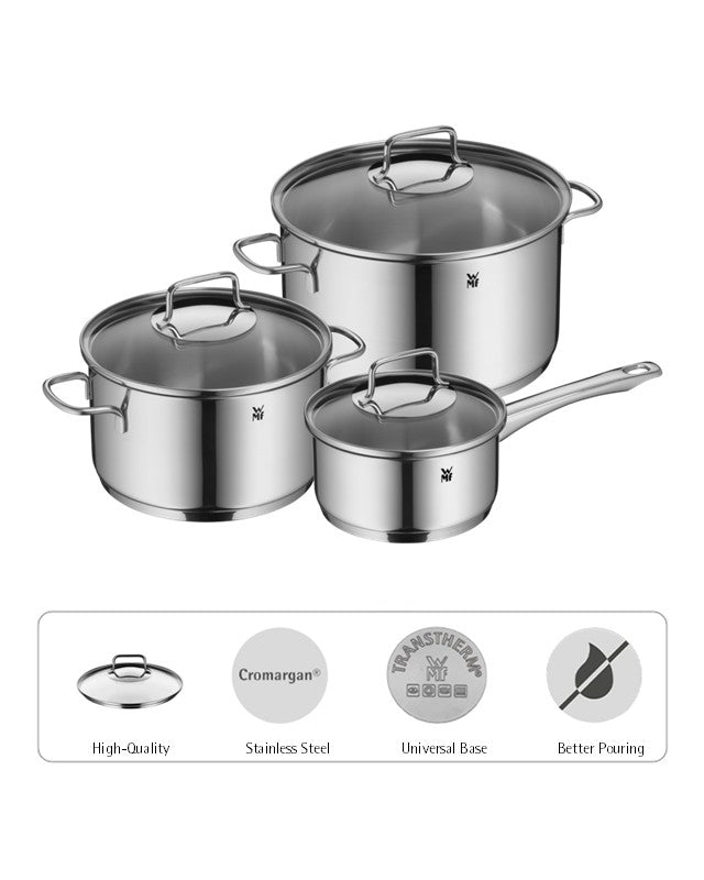 WMF Astoria Cookware set, 3-piece