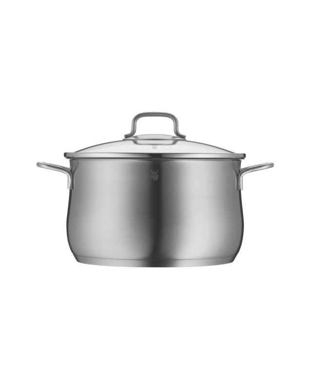 WMF Brilliant Cookware Range High Casserole With Glass Lid 24cm / Saucepan 16cm