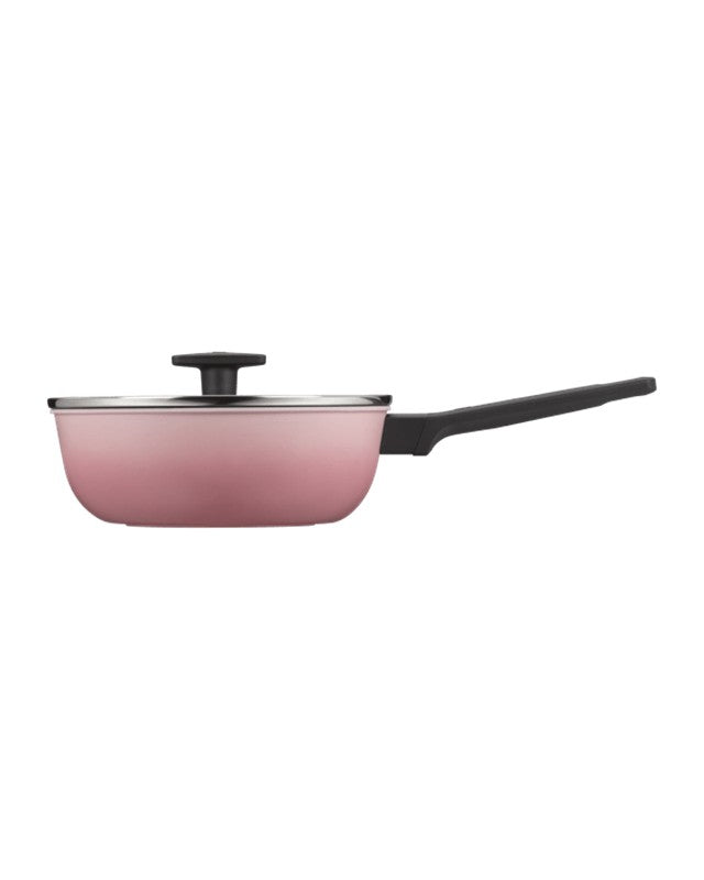 WMF Colorido Rose Pink Frying Pan 26cm / Wokpan 24cm / 30cm with Glass Lid