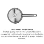 WMF Iconic saucepan with lid 18cm