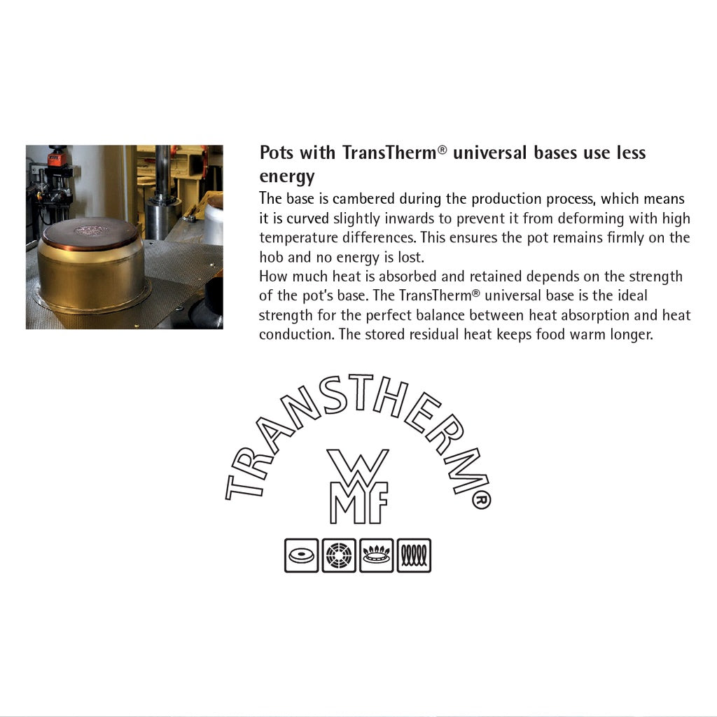 WMF Permadur Inspire frying pan 24cm Black Aluminum 1.9Liters