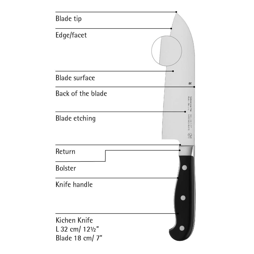 WMF Spitzenklasse Plus Santoku Knife 18cm