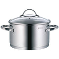 WMF Provence High Casserole With Lid 20cm 3.3L 2KG Cromargan