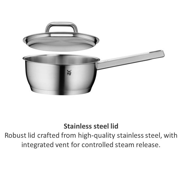 WMF Iconic saucepan with lid 18cm
