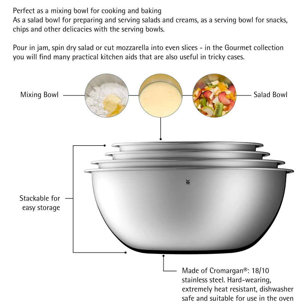 WMF Kitchen bowls set 4-pieces