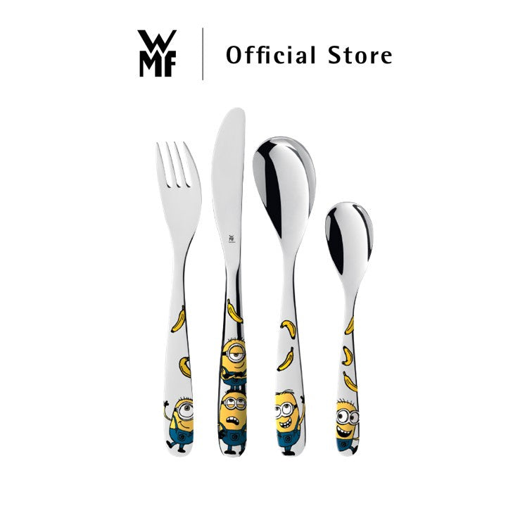 WMF Minions Kids Cutlery Set 4-Pcs Stainless Steel