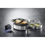 WMF Lono Hot Pot & Steam Silver 1750W 3.6L 8.02KG