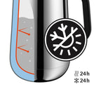 WMF Insulation Jug For Tea Stainless Steel 1L Black