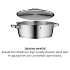 WMF Iconic Round Roaster with inset 28cm