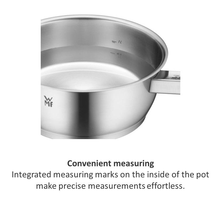 WMF Iconic saucepan with lid 18cm