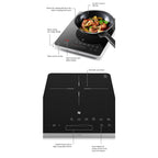 WMF KULT X Mono Induction Hob Black 2100W 1.05KG
