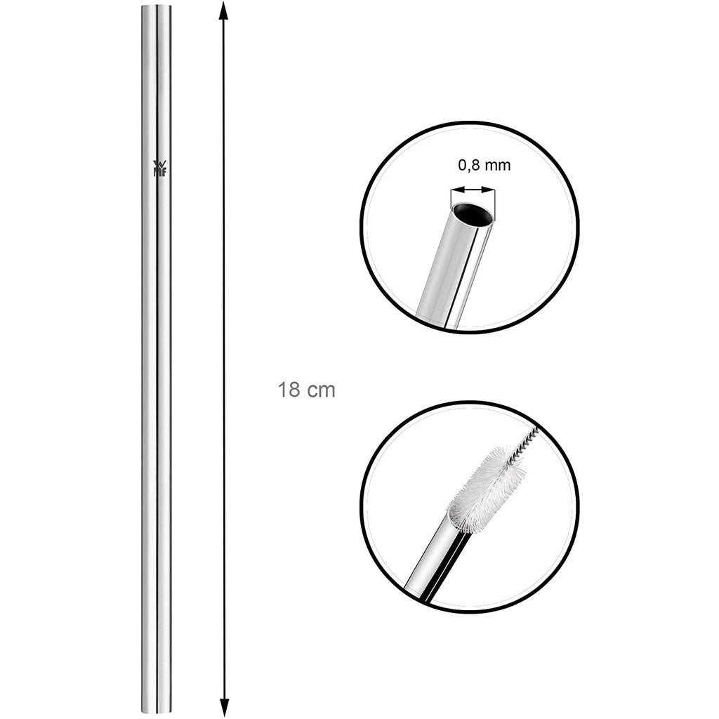 WMF Baric curved straw 6 pieces