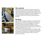 WMF Profi Resist Frying Pan 24cm Silver Stainless Steel