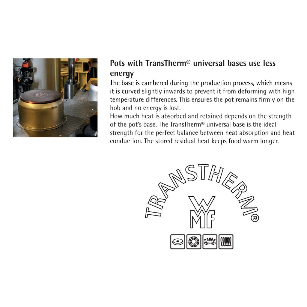 WMF Profi Resist Frying Pan 24cm Silver Stainless Steel