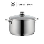 WMF Diadem Plus High Casserole With Lid 24cm 6.5L 2.47KG Cromargan