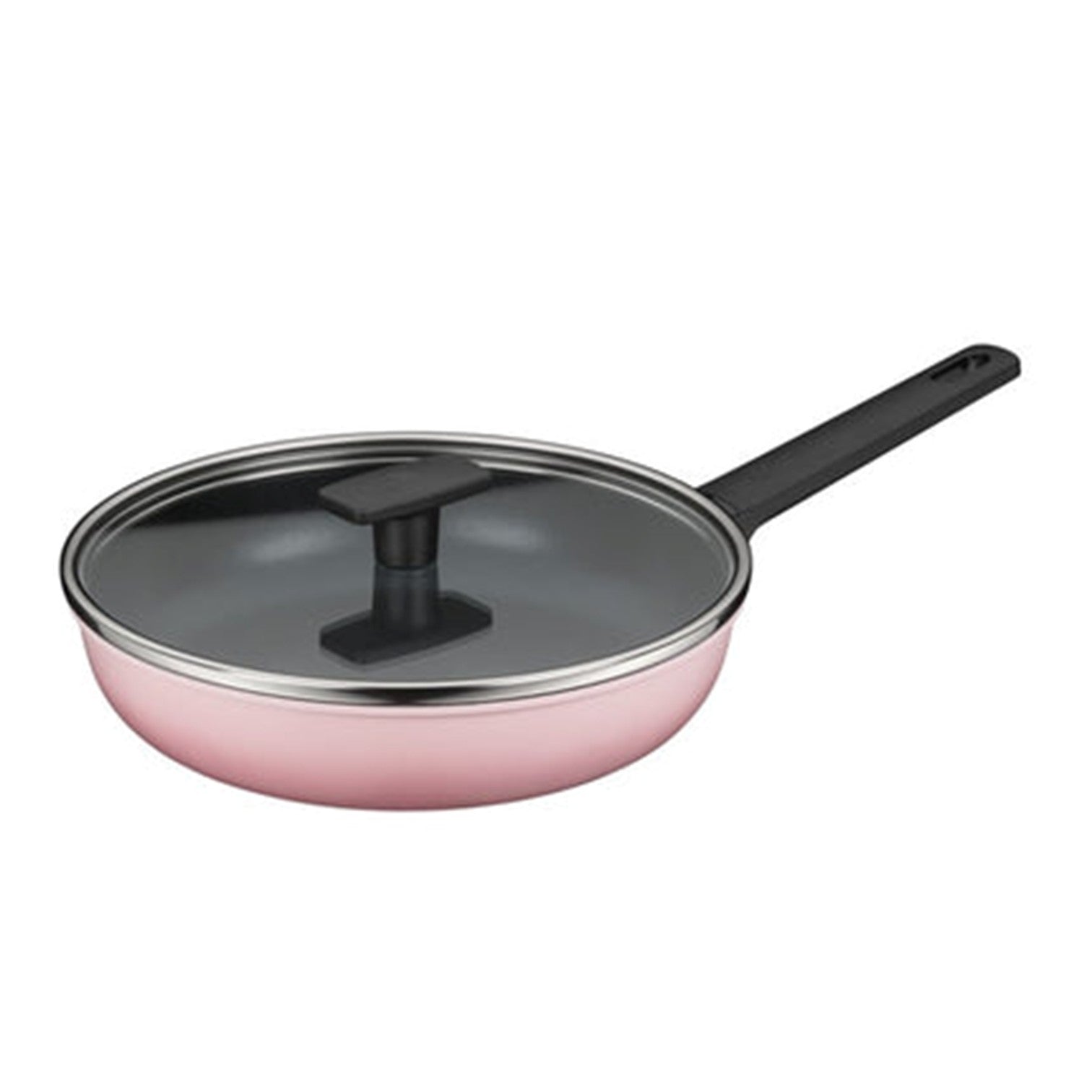 WMF Colorido Rose Pink Frying Pan 26cm / Wokpan 24cm / 30cm with Glass Lid