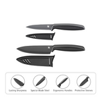 WMF Touch Kitchen Knife Set 2pieces - Black, Lasting & Special Blade Steel , 1879086100