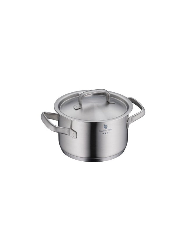 WMF Gourmet Plus High Casserole With Lid 16cm 2L 1.48KG